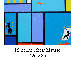 Mondrian Meets Matisse